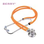 Double Head Double Membrane Orange Stethoscope Digital for sale