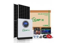 China Complete Set 10Kw 15Kw 20KW Solar Panels System Solar Energy Home System 30KW supplier