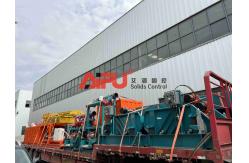 China Carbon Steel Solids Control Mud Recycling System With 400GPM Capacity supplier