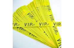 China Personalized Tyvek Printed Paper Wristbands For Events Temperature Resistant supplier
