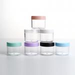 PETG 20g Empty Plastic Cosmetic Containers Lip Balm Eyeshadow With Sealing Disc for sale