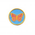 Custom Club Logo Patches Embroidered Applique Merrowed Souvenir Hats Patch for sale