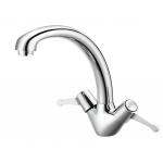 Durable Contemporary Washroom Two Handle Faucet Rust Proofing for sale