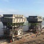 750TPH Bag Filter Bulk Cargo Discharge Hopper