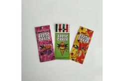 China Three Side Sealed Plastic Pouches Packaging Resealable Zip Vape Oil Pen Cartridge Bag supplier