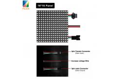 China Flexible Addressable LED Matrix Panels 5050 SMD WS2812B 16x16 supplier