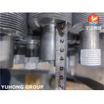 ASTM B163 Incoloy 825 Alloy Tube with Aluminum Al1060  Extruded Fin Tube For Oil And Gas Cooling Application for sale