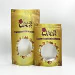 500g Capacity Laminated Matt Finish Zipper Coffee Bags Wiht Valve for sale