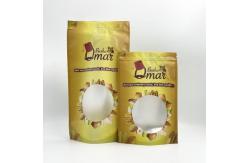 China 500g Capacity Laminated Matt Finish Zipper Coffee Bags Wiht Valve supplier