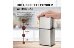 China Silver Espresso Rechargeable Coffee Grinder Wet And Dry Portable supplier