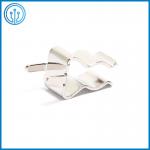 H62 Nickel Plated Brass 2AG 3AG 5AG Glass Fuse Holder Clips 15A 250V