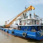20T Floating Barge Crane