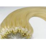Silky Straight Custom Human Hair Wigs 100 Remy Human Micro Ring Indian Remy Hair Weave for sale