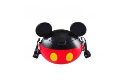 China OEM Customized 3D Cartoon Plastic Popcorn Bucket with Lid supplier