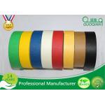 Heat Resistance No Residue Colored Masking Tape For Wall / Car Painting for sale