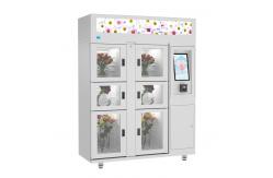 China Smart Vase Refrigerated Flower Vending Machine Locker For Europe supplier