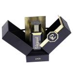 Customize Luxury Logo Plate Perfume Box Inside Skin Care Cosmetic Two Door Open Paper Box For Gift for sale