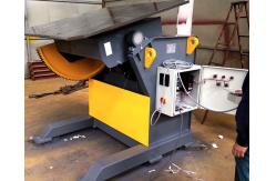 China 2T Capacity Welding Positioner With 1200mm Square Table / Tilting Speed Digital Readout supplier