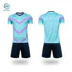 Customizable Player Name Children's Soccer Sportswear Set with Polyester Fabric Back Name Placement Flexible MOQ for sale