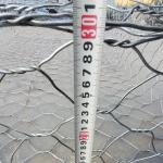 2x1x1m Stone Gabion Baskets 8*10cm Hexagon Hole for sale