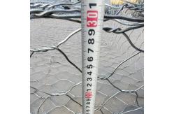 China 2x1x1m Stone Gabion Baskets 8*10cm Hexagon Hole supplier
