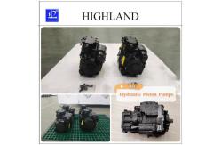 China Closed Loop Axial Hydraulic Piston Pump 35Mpa Rated Pressure Black Hydraulic Transmission supplier