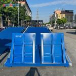 Manual Adjustable Mobile Forklift Ramp 10t Hydraulic Dock Leveler