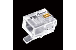 China ZC-MP3-62UR 6P/2C CAT3 Modular Plug Unshielded 6 Position Crystal Head supplier