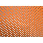 1mm Oblong Hole Slotted Hole Decorative Perforated Metal Sheet for sale