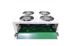 China Wave Solder Infeed/Outfeed PCB Conveyor Belt Assmbly Line With Cooling Fans supplier