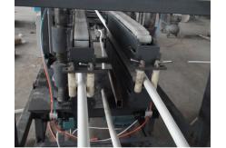 China UPVC CPVC Plastic Pipe Extrusion Line With Double Screw Extruder supplier