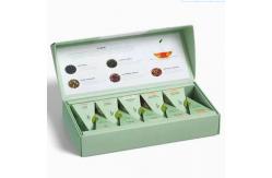 China Custom Printed Cardboard Paper Tea Box Folding Handmade supplier
