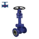 High Temperature and Normal Temperature Bellows Flanged Globe Valve with Manual Actuation for sale