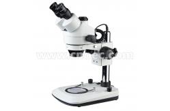 China 7- 45x Stereo Zoom Microscope Binocular Compound Microscope Led Light A23.0901- Bl8 supplier
