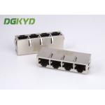 1x4 Ganged quad Port 1000Mb Gigabit Integrated RJ45 Connector modules for sale
