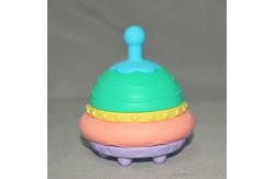 China Customizable Children'S Educational Toy Hamburger Silicone Stacking Toy supplier