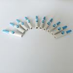 EKG Alligator Clip , DIN 3.0 End Crocodile Clip 10pcs Set