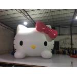 Customized Parties And Events Inflatable Advertising Signs Hello Kitty Blow Up Cartoon for sale