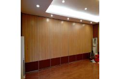 China Banquet Hall Folding Movable Partition Walls Heat Insulation And Fireproof supplier