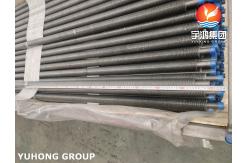China Aluminum Fin Material Finned Tubes Customized Base Tube OD For Heat Exchanger supplier