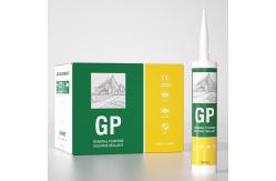 China Weather Proof GP Silicone Sealant Clear Antifungal General Purpose For Bathroom supplier