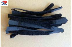 China Black hook and loop tape for sewing , hook & loop fasteners 100% Nylon supplier
