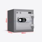 Security Dual Alarm Fireproof Safe Box With Classic Intelligent Panel Design YB/FH-42 for sale