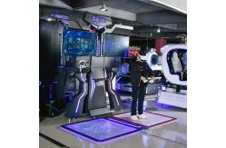 China Development VR System Easy Operate VR Shooting Game Machine with Max Capacity 600kg supplier