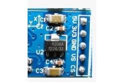 China Digital Three Axis Accelerometer Arduino ADXL345 Acceleration Sensor Module supplier