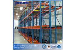 China Warehouse Push Back Pallet Racking System For Flexible Storage supplier