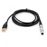 Lemo FGG.1B.304 to USB Cable 1m 2m 3m 4m Custom Length OEM Data Cable for sale