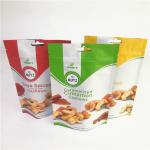 Matte Aluminum Foil Custom Accepted Stand up Pouches with Zipper for sale
