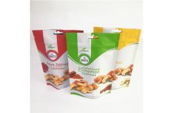 China Matte Aluminum Foil Custom Accepted Stand up Pouches with Zipper supplier
