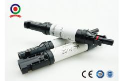 China Quick Connect 25A DC 1000V Solar Fuse Connector supplier